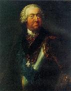 Johann Niklaus Grooth Portrait of Moritz Carl Graf zu Lynar wearing oil painting on canvas